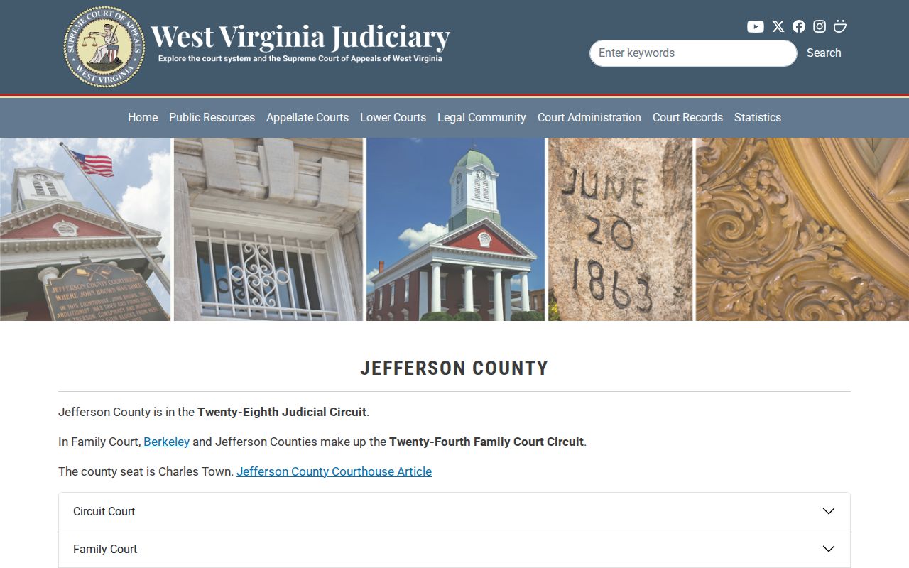 Jefferson County parole and probation court contacts